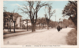 ALGERIE - MEDEA - AVENUE DE LA GARE - Medea