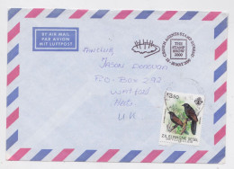 Seychelles Mahé Stamp Show 2000 Lettre Timbre Oiseau Bird Stamp Air Mail Cover - Seychelles (1976-...)