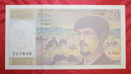 Billet 20 Francs Debussy 1993 / Z.044-517848 / TTB+ - 20 F 1980-1997 ''Debussy''