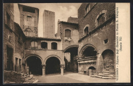 Cartolina Viterbo, Palazzo Degli Alessandri In Piazza S. Pellegrino  - Viterbo
