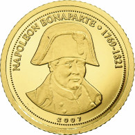 République Du Congo, 1500 Francs CFA, Napoléon Bonaparte, 2007, BE, Or, FDC - Congo (República 1960)