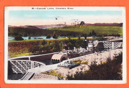 33661 / ⭐ COLUMBIA River OR-Oregon Cascade LOCKS Paddle Steamer 1924 à Veuve LEGER Le Havre - Otros & Sin Clasificación