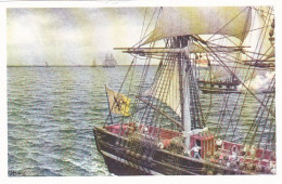 CPA TRADE CARDS, ARTIS HISTORIA, OUR GLORIES- BELGIUM STATE, ALBUM IV, SERIES 65, NR 321, THE KETTLE WAR, SHIPS - Artis Historia