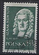 Poland 1959  Isaac Newton (o) Mi.1136 - Gebruikt