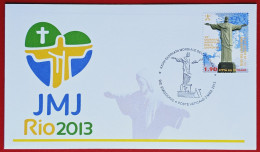 VATICANO VATIKAN VATICAN RIO JANEIRO CRISTO REDENTOR WORLD YOUTH DAY FDC 2013 - FDC