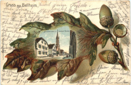 Gruss Aus Bellheim - Litho - Germersheim