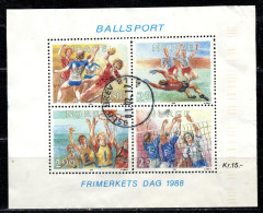 N+ Norwegen 1988 Mi Bl. 10 - 1003-06 Frauensport - Usati