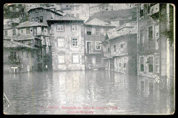 PORTO - CHEIAS - Recordação Da Cheia De Dezembro1909-Largo De Miragaya. (Ed.Tabacaria Vareirense)carte Postale - Porto
