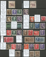 Italy 1944/1945 Regency Lieutenancy Luogotenenza Cpl Issue Regular Mail + Express + Pneumatica + Delivery In 36v VFU - Used