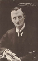 Politique * SIR EDWARD GREY , Ministre Des Affaires étrangères Anglais * England Angleterre Politicien Personnage - Figuren