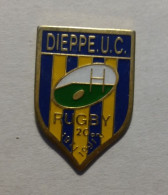 Pin's Rugby De Dieppe U C  (20 Eme Anniversaire) - Rugby