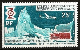 TAAF >>>1969 - Poste N°31 Neuf ** (MNH) - EPF- Cote 40 € - Nuevos