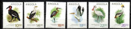 Angola 1984 - Mi.Nr. 701 - 706 - Postfrisch MNH - Vögel Birds - Kraanvogels En Kraanvogelachtigen