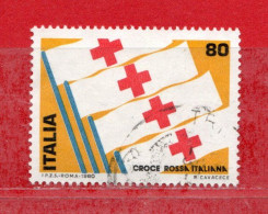 Italia °- 1980 - CROCE ROSSA.  Unif. 1493. - 1971-80: Usati