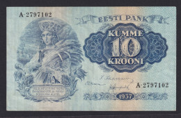 Estonia 10 Kr. 1937 Used A-2797102 - Estland