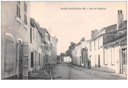 17 . N° 48751 . St Martin De Ré . Rue De L Hopital - Saint-Martin-de-Ré