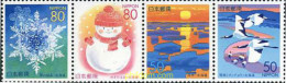 6000 MNH JAPON 1999 MOTIVOS INVERNALES - Ungebraucht