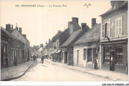 CAR-AADP2-18-0156 - NERONDES - La Grande Rue - Nérondes