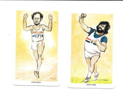 CZ81 - FLIK CARDS - ATHLETISME - GEOFF CAPES - STEVE OVETT - Athletics