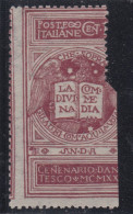 ITALIA - Sassone N.116 - Varietà NON DENTELLATO A DESTRA  - FIRMATO A. DIENA - Gomma Integra - MNH** - Mint/hinged