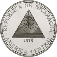 Nicaragua, 100 Cordobas, 200th Anniversary Of The USA, 1975, Llantrisant, BE - Nicaragua