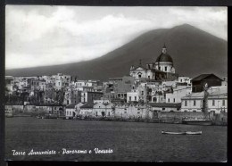 Torre Annunziata - Panorama E Vesuvio - Viaggiata 1963 - Rif. 17813 - Torre Annunziata