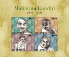 GAMBIA 2023 MNH 75th Anniversary Of Mahatma Gandhi (2304) M/S – OFFICIAL ISSUE – DHQ2425 - Mahatma Gandhi