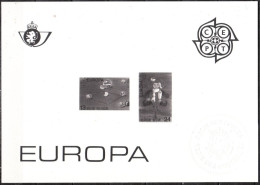 Belgie 1989 Europa CEPT 2323/24 - Jeux D'enfants, Toys, Kinderspelen - Zwart-wit Velletje - B&W Sheetlets, Courtesu Of The Post  [ZN & GC]