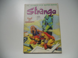 STRANGE N°44 LUG - 5 AOUT 1972  BE++ - Strange