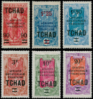 TCHAD Poste * - 47/52, Complet 6 Valeurs - Cote: 50 - Altri & Non Classificati