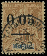 MADAGASCAR Poste O - 59, Type I, Signé Brun: 0.05 Sur 30c. Brun - Cote: 220 - Used Stamps