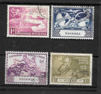 NIGERIA 1949 UPU SET FINE USED Cat £10 - Nigeria (...-1960)