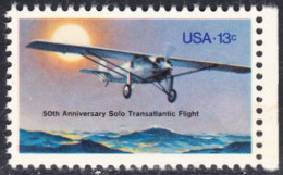 !a! USA Sc# 1710 MNH SINGLE W/ Right Margin (a2) - Lindbergh Flight - Neufs