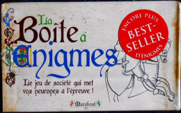 LA BOITE À ÉNIGMES - Le Jeu De Société Qui Met Vos Neurones à L'épreuve ! - Éditions MARABOUT . - Hoofdbrekers