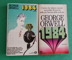 George Orwell 1984/1979.e 1984.oscar Mondadori Lotto 2 Libri N 454 - Fantascienza E Fantasia