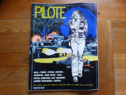 PILOTE MENSUEL N° 93  COVER  PAR STAN DRAKE + PUB BRIQUET MARLBORO - Pilote