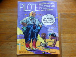 PILOTE MENSUEL N° 94  COVER  PAR CABANES + PUB CIGARETTE GAULOISES BLUE WAY - Pilote