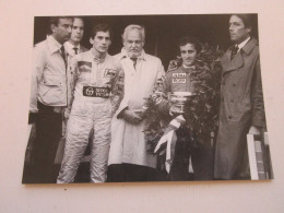 AUTO FORMULE 1 PHOTO 17x12 1984 MONACO PRINCE RAINIER Ayrton SENNA Alain PROST   - Automobile - F1