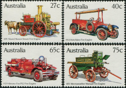 Australia 1983 SG875-878 Vintage Fire Engines Set MNH - Other & Unclassified