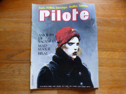 PILOTE MENSUEL N° 99  COVER PAR BILAL - Pilote