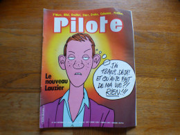 PILOTE MENSUEL N° 100 COVER PAR LAUZIER - Pilote