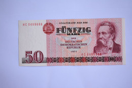 Banknotes Germany DDR   German Democratic Republic 50 Mark 1971 P# 30 - 50 Mark