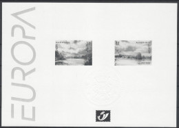 Belgie 1999 Europa CEPT 2815/16 - Natuurreservaten, Parcs Et Réserves Naturels - Zwart-wit Velletje - Feuillets N&B Offerts Par La Poste [ZN & GC]