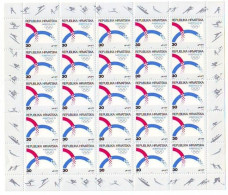 CROATIA 188,unused Sheet - Inverno1992: Albertville