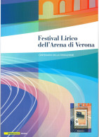 2013 Italia, Folder Festival Lirico Dell'arena Di Verona, Al Prezzo Di Copertina - Presentation Packs