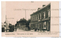 CPA MONTIGNY-LE-TILLEUL  Point Terminus Du Tram (Eglise)    Vicinal - Montigny-le-Tilleul