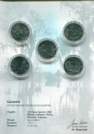 US 2003 COMMEMORATIVE 50 STATE QUARTER SET 5 Münze UNC #SET1077.7.D.A - 1999-2009: State Quarters