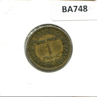 1 FRANC 1921 FRANCE Pièce Française #BA748.F.A - 1 Franc