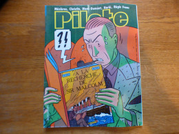 PILOTE MENSUEL N° 112 COVER  PAR RIVIERE ET FLOC'H - Pilote