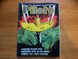 PILOTE MENSUEL N° 113 COVER  PAR CABANES - Pilote